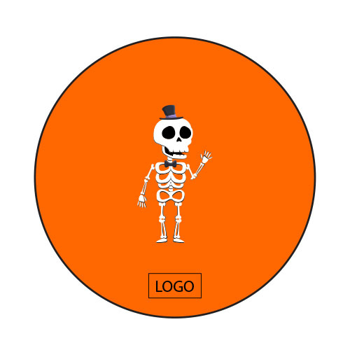 design halloween squelette