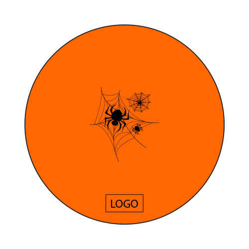 design halloween toile daraignee