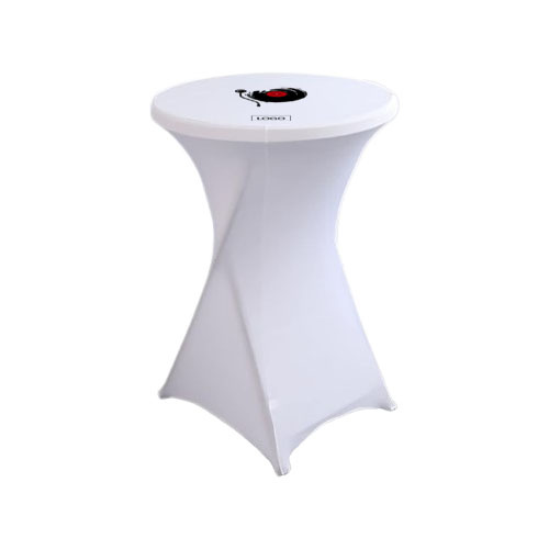 design musique vinyle sur housse mange-debout