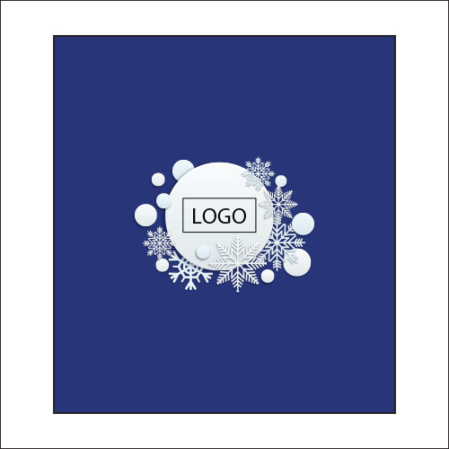 design tote bag flocon et cercle
