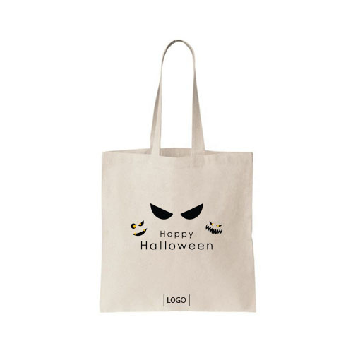 design tote bag halloween yeux et happy halloween sur tote bag
