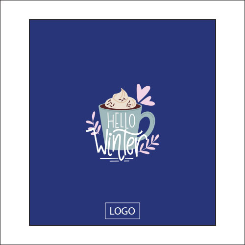 design tote bag hiver chocolat dhiver