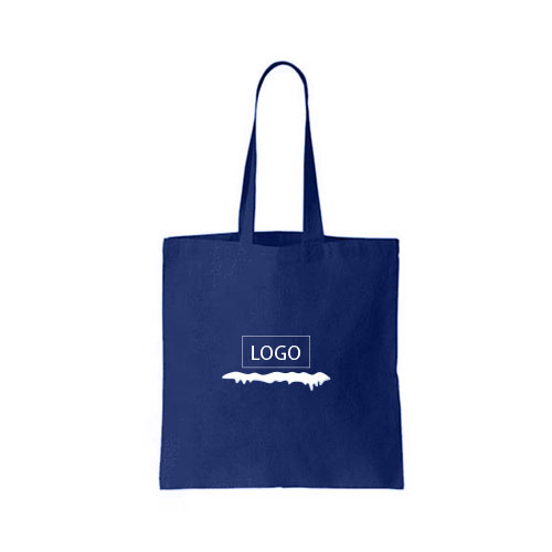 design tote bag hiver neige et logo sur tote bag