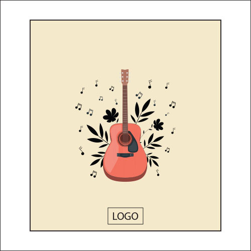 design tote bag musique guitare