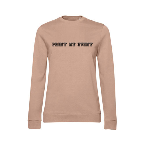 pull femme ww02w nude avec logo face
